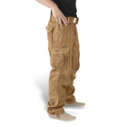 Штани SURPLUS PREMIUM VINTAGE TROUSERS Surplus Raw Vintage Beige, S (Бежевий) - зображення 4