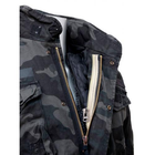 Куртка со съемной подкладкой Surplus Regiment M65 Jacket Surplus Raw Vintage Washed black camo L (Черный Камуфляж) - изображение 7