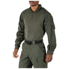 Сорочка под бронежилет 5.11 Tactical Rapid Assault Shirt 5.11 Tactical TDU Green, XL (Зеленый) - изображение 3