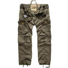 Штаны SURPLUS PREMIUM VINTAGE TROUSERS Surplus Raw Vintage Olive, 4XL (Оливка) Тактические