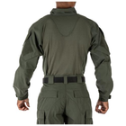 Сорочка під бронежилет 5.11 Tactical Rapid Assault Shirt 5.11 Tactical TDU Green, M (Зелений) - зображення 4