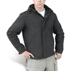 Куртка Surplus Zipper Windbreaker Raw Vintage Black 3XL (Черный) Тактическая - изображение 4