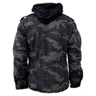 Куртка із знімною підкладкою Surplus Regiment M65 Jacket Surplus Raw Vintage Washed black camo 2XL (Чорний Камуфляж) - зображення 5
