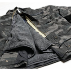 Куртка із знімною підкладкою Surplus Regiment M65 Jacket Surplus Raw Vintage Washed black camo 2XL (Чорний Камуфляж) - зображення 14