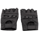 Кожаные рукавички без пальцев Sturm Mil-Tec Black M (Черный) Тактический - изображение 8