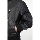 Куртка шкіряна Бундесвер Sturm Mil-Tec Black 52 (Чорний) - зображення 7