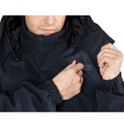 Куртка демисезонная Tactical 3-in-1 Parka 2.0 Tall 5.11 Tactical Black 2XL (Черный) Тактическая - изображение 6