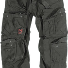 Штани SURPLUS AIRBORNE VINTAGE TROUSERS Surplus Raw Vintage Washed black, M (Чорний) - зображення 8