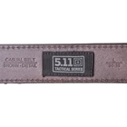Пояс шкіряний 5.11 Tactical Leather Casual Belt 5.11 Tactical Classic Brown XL (Корчастий) - зображення 4