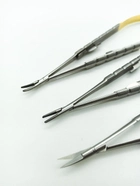 Набір для мікрохірургії 5 інструментів Castroviejo 16 см(касета для стерилізації в подарунок) - изображение 5