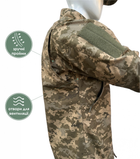 Тактичний кітель статутний літній куртка військова КЛП ВСУ 54/4 Піксель - зображення 4
