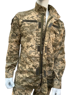Тактичний кітель статутний літній куртка військова КЛП ВСУ 54/4 Піксель - зображення 7