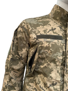 Тактичний кітель статутний літній куртка військова КЛП ВСУ 54/4 Піксель - зображення 10