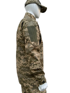 Тактичний кітель статутний літній куртка військова КЛП ВСУ 52/5 Піксель - зображення 11