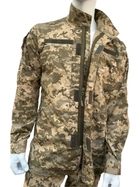 Тактичний кітель статутний літній куртка військова КЛП ВСУ 56/3 Піксель - зображення 7