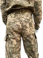 Тактичні штани статутні літні КЛП ЗСУ 54/3 Піксель - зображення 8