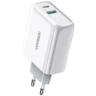 Мережевий зарядний пристрій UGREEN CD170 38W USB-C Wall Charger EU (White) (60468)