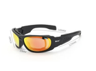 Защитные военные тактические очки с диоптриями Daisy C6 Black + 4 комплекта линз - изображение 10