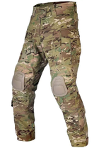 Тактичний демісезонний військовий костюм форма Han Wild убакс+налокітники, штани+наколінники, панама мультикам р.2XL - зображення 4