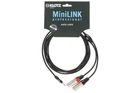 Кабель комутаційний KLOTZ KY9-180 MINILINK PRO Y-CABLE 1.8 M BLACK (234500)