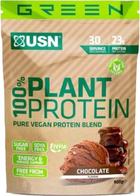 Białko wegańskie USN Plant Protein 100% 900 g Czekolada (6009544920502) - obraz 1