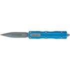 Нож Microtech Dirac Double Edge Stonewash Distressed Blue (225-10DBL) - изображение 1