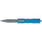 Ніж Microtech Dirac Double Edge Stonewash Distressed Blue (225-10DBL)