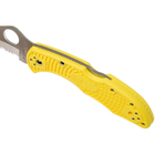 Нож Spyderco Tasman Salt 2 Serrator Yellow (C106SYL2) - изображение 5