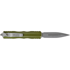 Нож Microtech Dirac Double Edge Stonewash Distressed OD Green (225-10DOD) - изображение 2