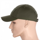 M-Tac бейсболка з липучкою Flex ріп-стоп Army Olive, тактична бейсболка, літня кепка, військова кепка олива - зображення 3