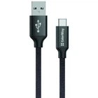 Дата кабель USB 2.0 AM to USB-C 1.0m 2.1А black ColorWay (CW-CBUC003-BK)