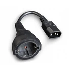 Кабель питания C14 to Schuko 0.15m Cablexpert (PC-SFC14M-01)