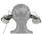 Активні навушники Earmor M32 MOD3 + Кріплення на шолом "Чебурашка" OD/Олива - зображення 5