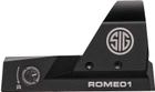 Коллиматорный прицел Sig Sauer Optics Romeo1 1 x 30 мм 6MOA 1.0 MOA ADJ (SOR11600) - изображение 3