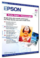 Фотопапір Epson Matte Paper-Heavyweight A3 50 л (C13S041261) - зображення 1