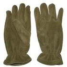 Тактический флисовый комплект из шапки баффа и перчаток для армии ЗСУ универсальный размер Хаки - изображение 4