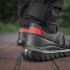 Чоловічі літні тактичні кросівки M-Tac розмір 45 (28,5 см) Чорний (Trainer Pro Vent Black/Grey) - зображення 4