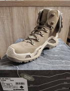 Мужские демисезонные ботинки обувь для армии ВСУ Lowa Z-6S GTX Койот 46.5 (Kali) - изображение 7