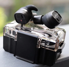 Навушники беруші електронні активні для захисту органів слуху Earmor M20T з функцією Bluetooth з шумозаглушенням водонепроникні бездротові з кейсом - зображення 8