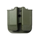 Двойной полимерный подсумок для Glock 20/21/30 IMI-Z2020 (MP02) Олива (Olive) - изображение 1