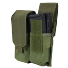 Подсумок для AR магазинов для карабина молле Condor Double M4 Mag Pouch MA4 Олива (Olive)