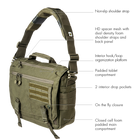 Плечевая сумка First Tactical Summit Side Satchel 180012 Олива (Olive) - изображение 5