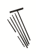 Шомпол для чистки оружия многосекционный SAFARILAND KleenBore Multi-Section 30 Steel .22-.45 Caliber Cleaning Rod S170 - изображение 1