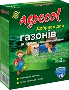 Добриво Agrecol для газонів Super багатокомпонентне 1.2 кг (2018040414)