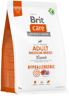 Сухий корм для дорослих собак середніх порід Brit Care Adult Medium Breed Lamb&Rice