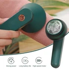 Машинка от катышек на аккумуляторе Hair ball trimmer ND-MQ927 (зеленая)