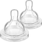 Соска силиконовая Philips AVENT Анти-Коллик от 3 месяцев 2 шт средний поток (SCY763/02)