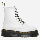 Glany damskie skórzane na platformie wysokie Dr. Martens Jadon 15265100 40 (8.5US) 25 cm Białe (883985635395) - obraz 1