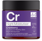 Крем для обличчя Dr. Botanicals Cranberry Superfood Healthy Skin Night Moisturiser 60 мл (7061284632991) - зображення 1