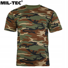 Хлопковая футболка Mil-Tec® Woodland L - изображение 2